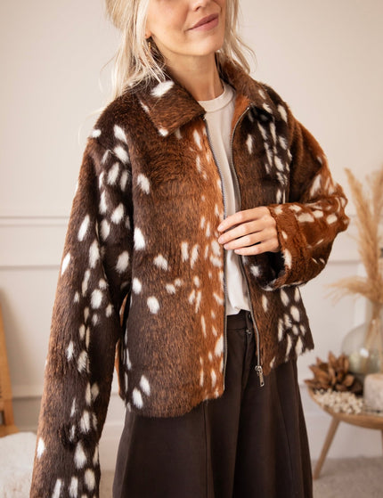 Deer Darling Brown - Jacket - ellemilla