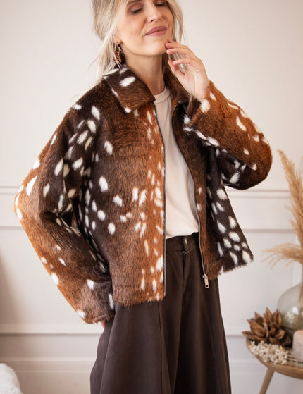 Deer Darling Brown - Jacket - ellemilla