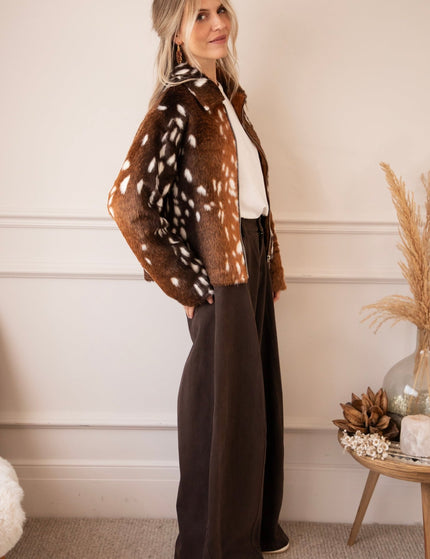 Deer Darling Brown - Jacket - ellemilla