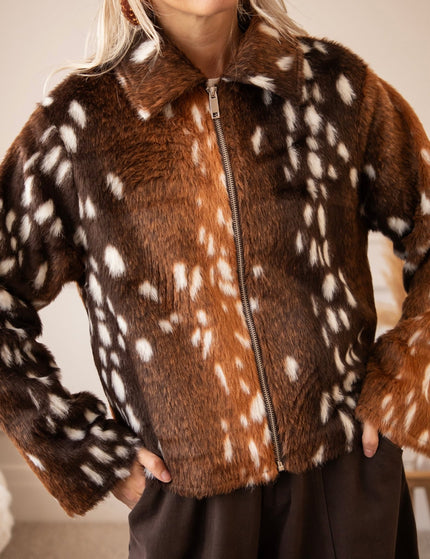 Deer Darling Brown - Jacket - ellemilla