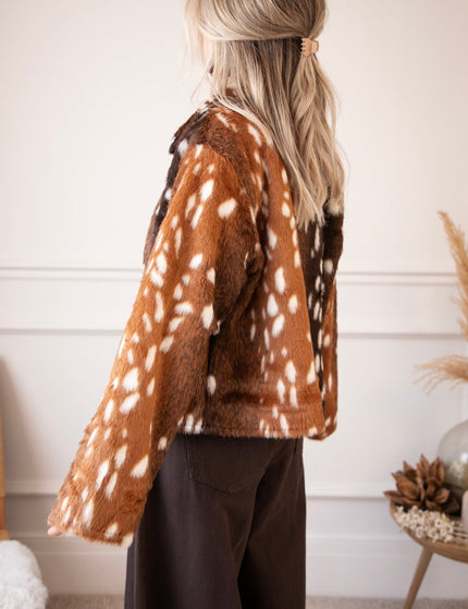 Deer Darling Brown - Jacket - ellemilla