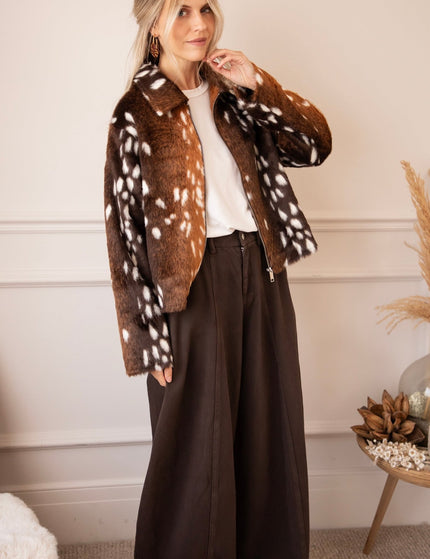 Deer Darling Brown - Jacket - ellemilla