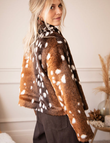 Deer Darling Brown - Jacket - ellemilla