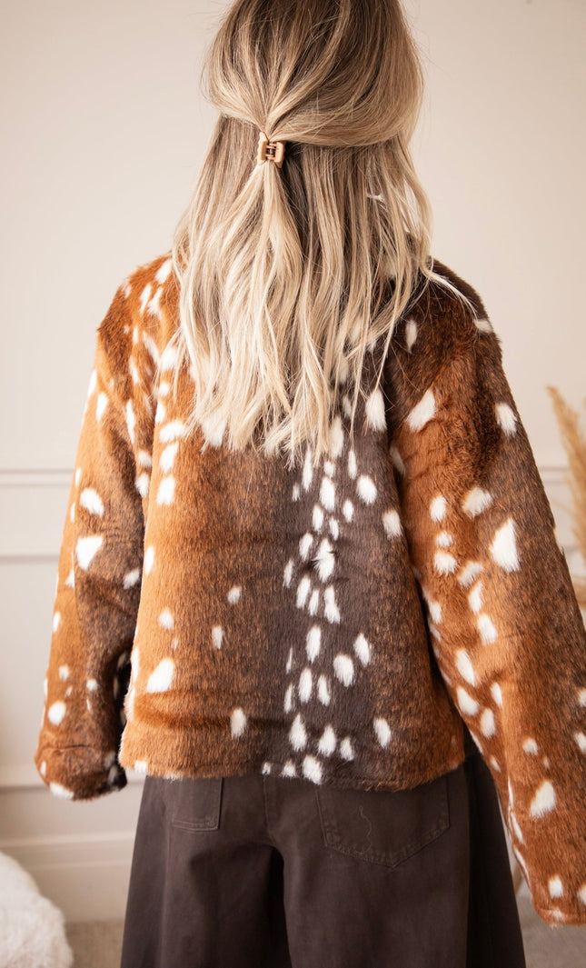 Deer Darling Brown - Jacket - ellemilla