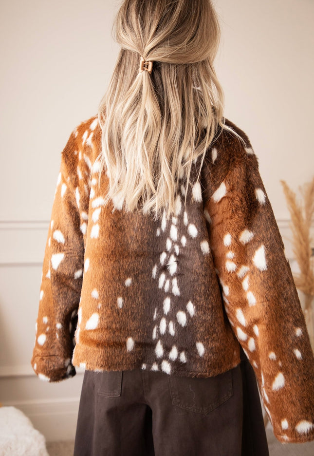 Deer Darling Brown - Jacket - ellemilla