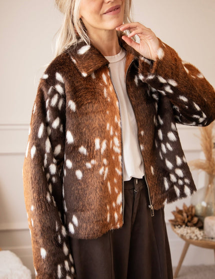 Deer Darling Brown - Jacket - ellemilla