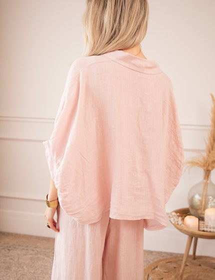 Diamora Linen Soft Pink - Combi Set - ellemilla