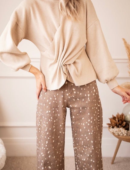 Diana Deer Chestnut - Jeans - ellemilla