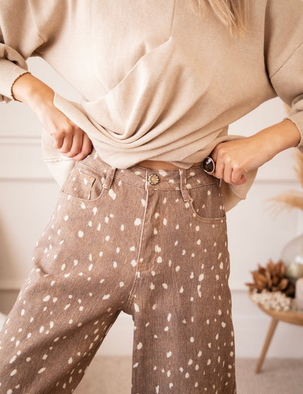 Diana Deer Chestnut - Jeans - ellemilla