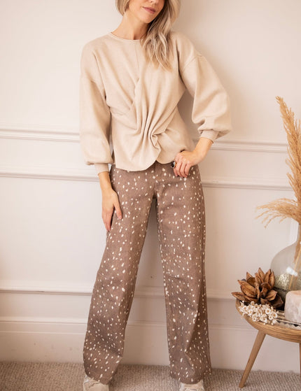 Diana Deer Chestnut - Jeans - ellemilla