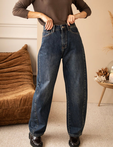 Dina Darkwash Dark Blue - Jeans - ellemilla