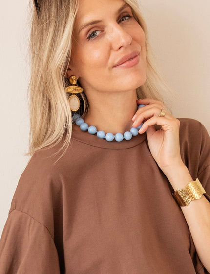 Dolce Bead Baby Blue - Ketting - ellemilla