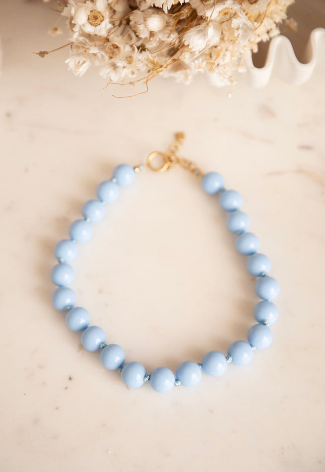 Dolce Bead Baby Blue - Ketting - ellemilla