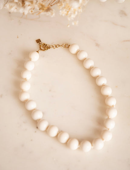 Dolce Bead Off White - Ketting - ellemilla