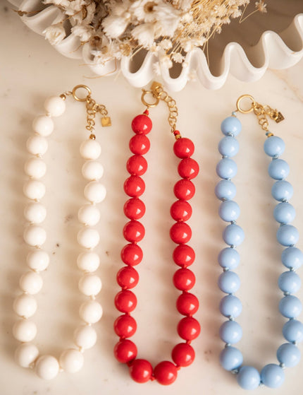 Dolce Bead Red - Ketting - ellemilla