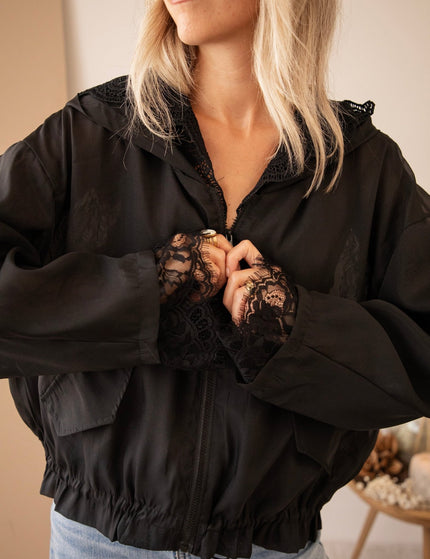 Donna Lace Black - Jacket - ellemilla