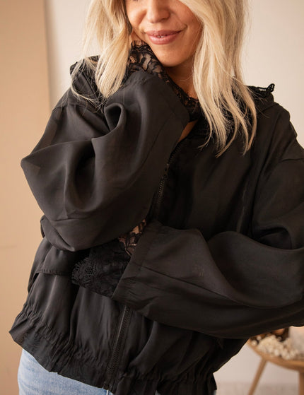 Donna Lace Black - Jacket - ellemilla