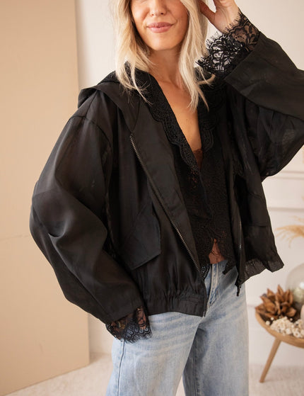 Donna Lace Black - Jacket - ellemilla