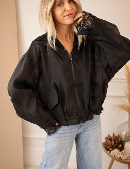 Donna Lace Black - Jacket - ellemilla