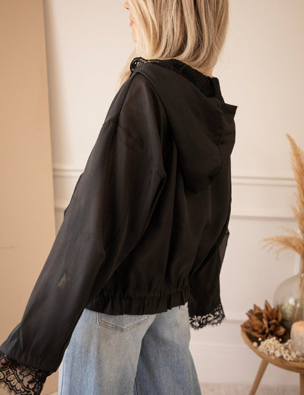 Donna Lace Black - Jacket - ellemilla