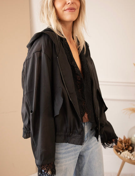 Donna Lace Black - Jacket - ellemilla