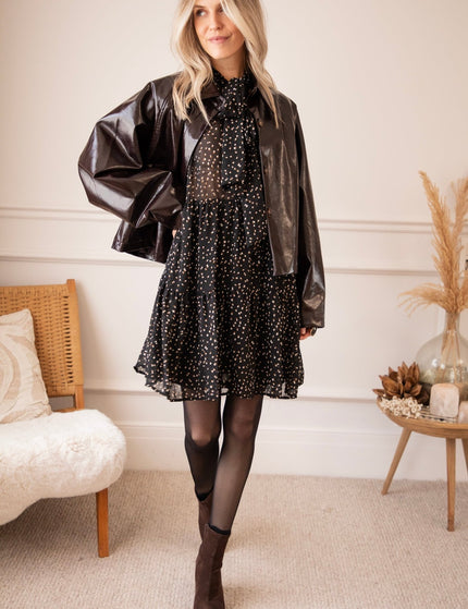 Dottie Darling Black - Jurk - ellemilla