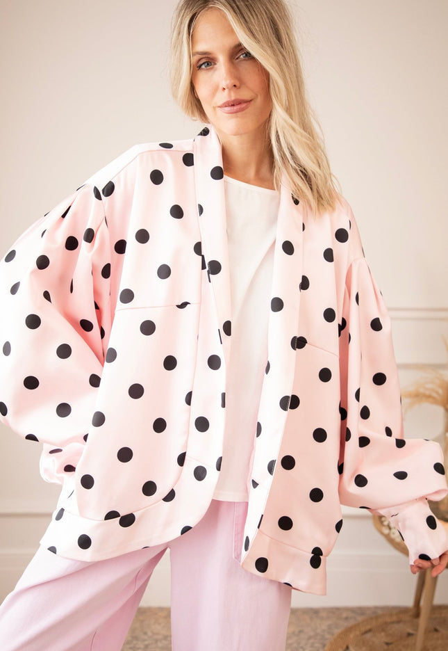 Douce Dots Soft Pink - Jacket - ellemilla