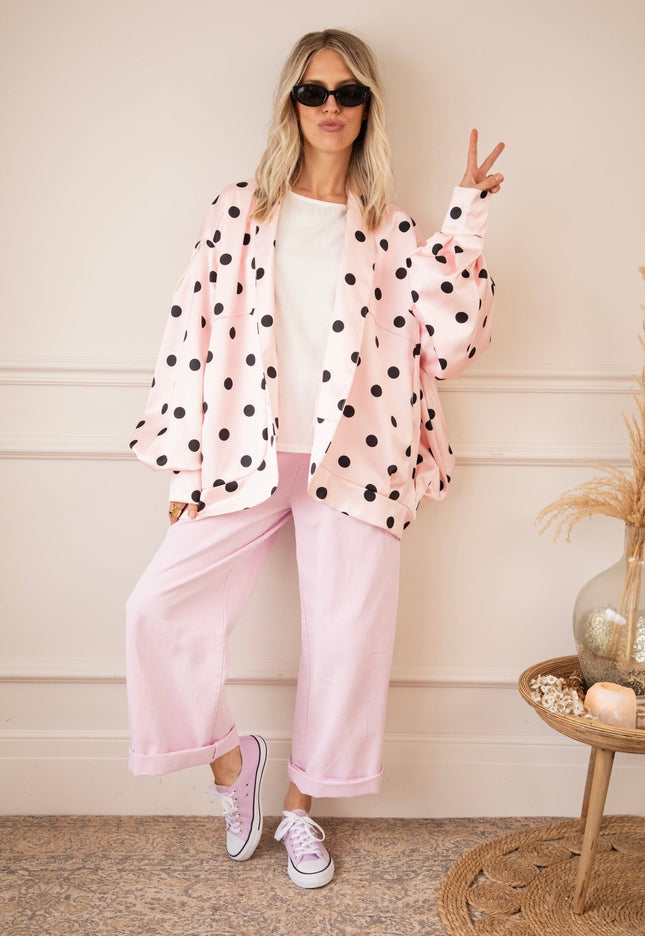 Douce Dots Soft Pink - Jacket - ellemilla