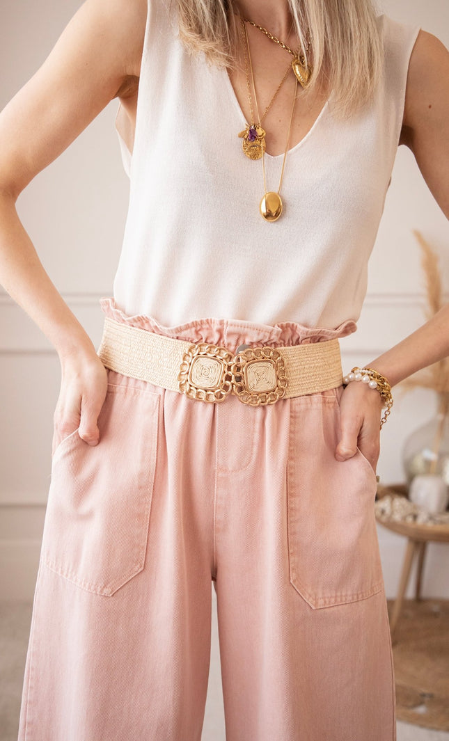 Easy Elise Old Pink - Jeans - ellemilla