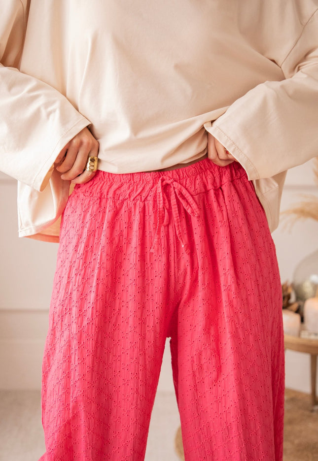 Easy Embroidery Raspberry - Broek - ellemilla