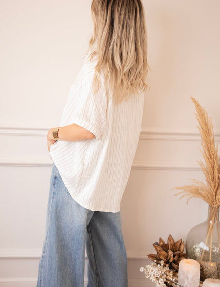 Easy Escape White - Blouse - ellemilla