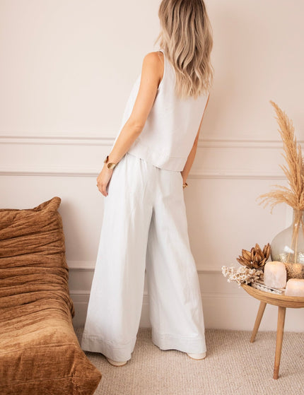 Easy Like Denim Light Blue - Broek - ellemilla