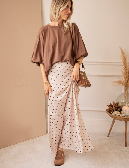 Easy Puff Brown - T-Shirt - ellemilla