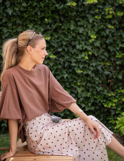 Easy Puff Brown - T-Shirt - ellemilla