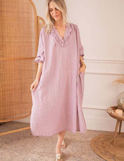 Esmeralda Mauve - Maxi Jurk - ellemilla