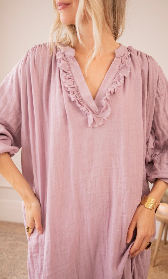 Esmeralda Mauve - Maxi Jurk - ellemilla