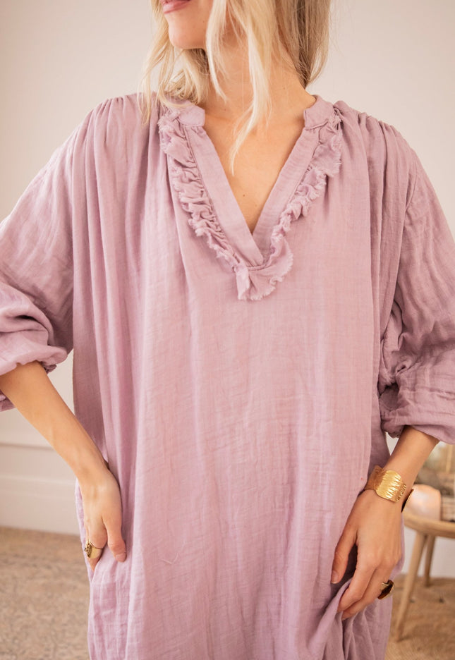 Esmeralda Mauve - Maxi Jurk - ellemilla