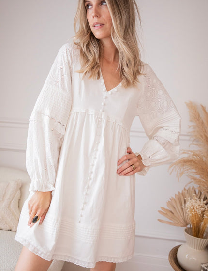 Every Little Thing White - Jurk - ellemilla