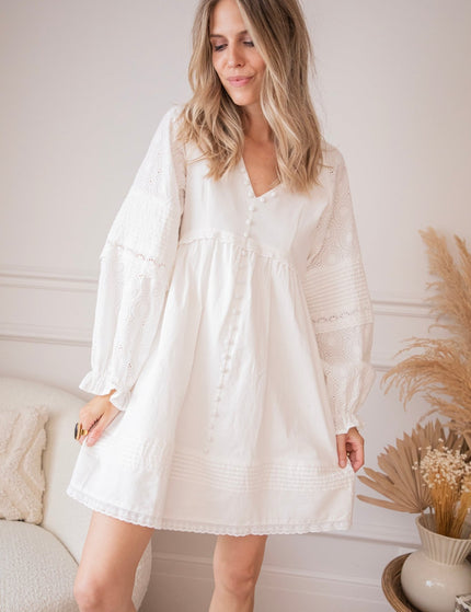 Every Little Thing White - Jurk - ellemilla