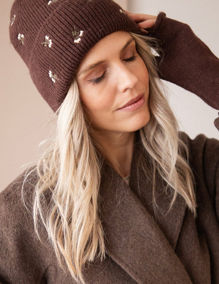 Falling Leaves Dark Brown - Muts - ellemilla