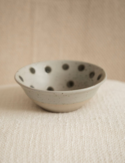 Fika Dots Sand/Grey - Kom - ellemilla