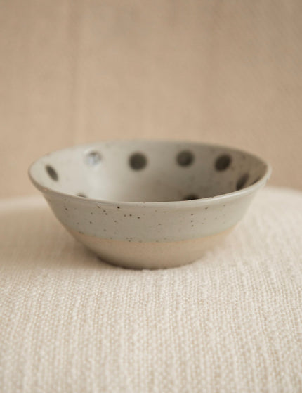 Fika Dots Sand/Grey - Kom - ellemilla