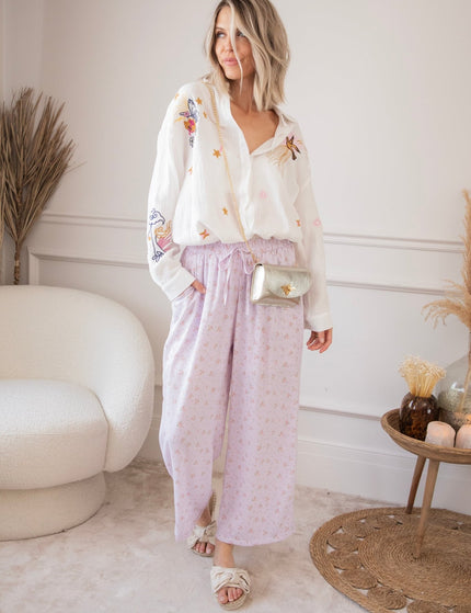 Fleurelle Lila - Broek - ellemilla