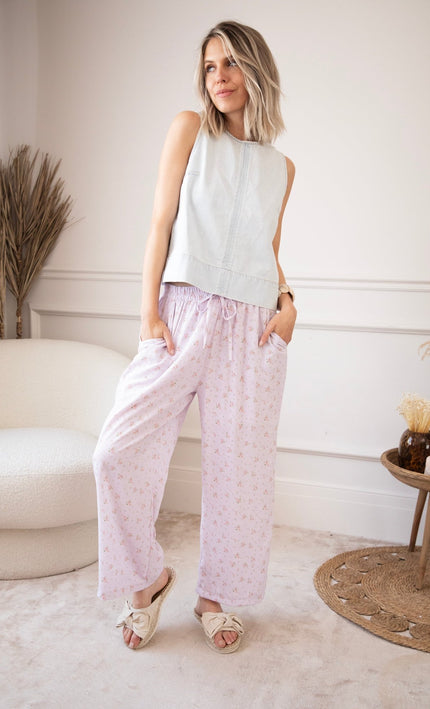 Fleurelle Lila - Broek - ellemilla
