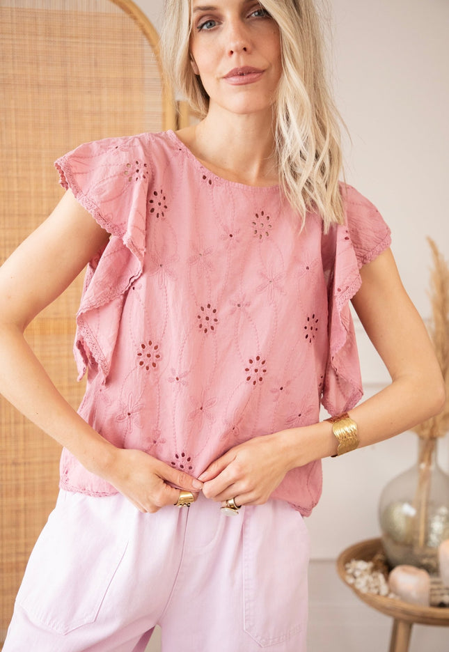 Florella Old Pink - Top - ellemilla