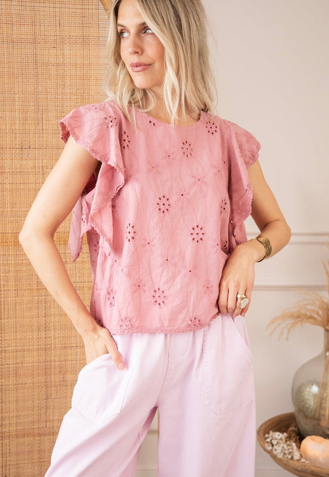 Florella Old Pink - Top - ellemilla