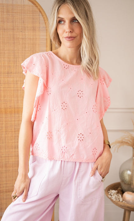 Florella Sweet Pink - Top - ellemilla