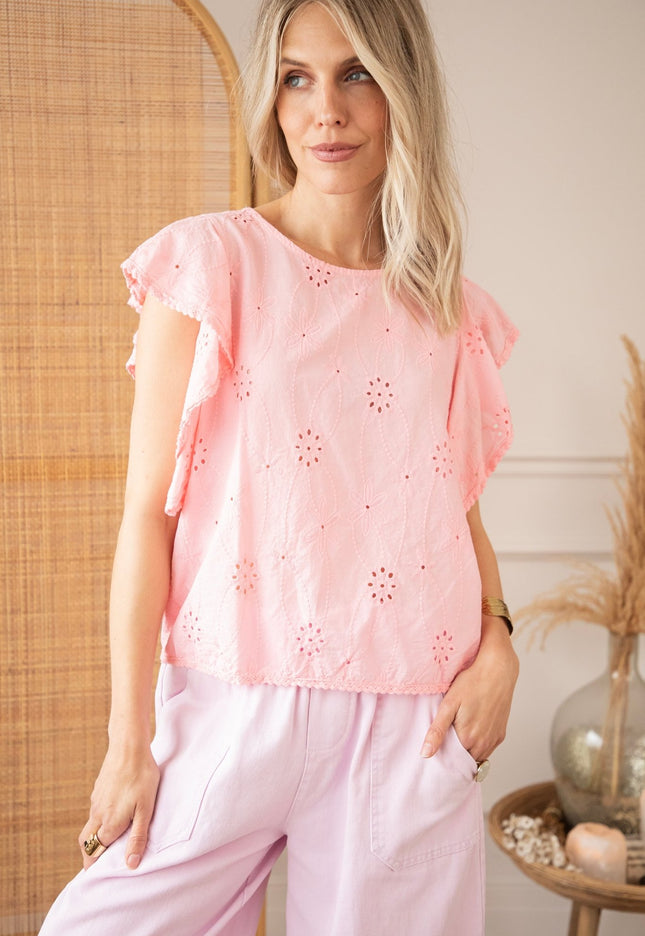Florella Sweet Pink - Top - ellemilla