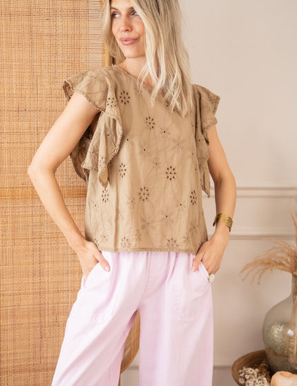 Florella Taupe - Top - ellemilla