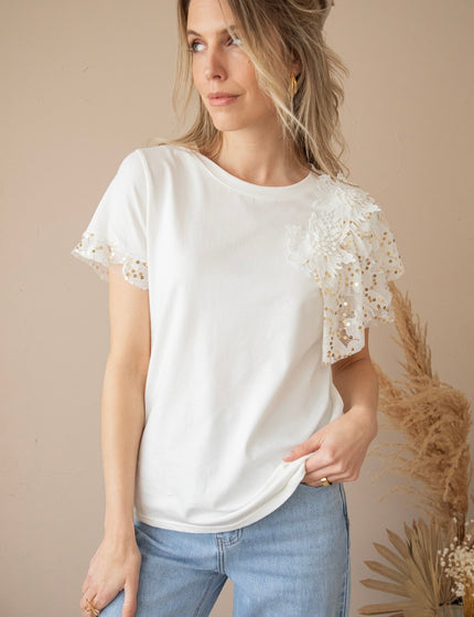 Flow Glow White - T-Shirt - ellemilla